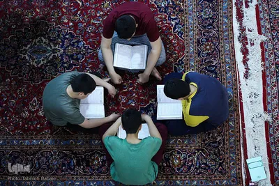 مراسم اعتکاف بانوان در مسجد باغستانی
