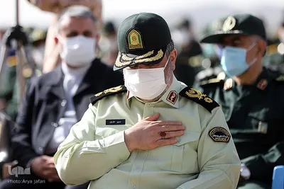 مراسم تشییع پیکر مطهر سرلشگر شهید سیدمحمد حجازی، جانشین سابق فرماندهی نیروی قدس سپاه در اصفهان
