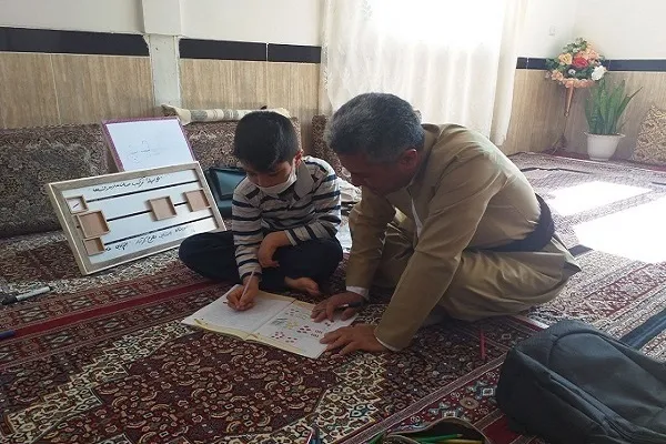 مشق عشق در سروآباد / آموزش تعطیل نیست
