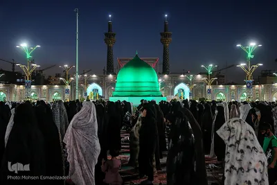 حال و هوای حرم مطهر رضوی در آستانه عید غدیر خم
