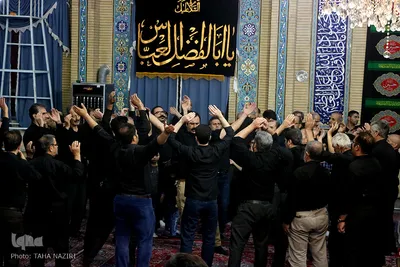 عزاداری شب هشتم محرم – اراک/عکاس:طاها نظیری