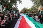 راهپیمایی مردم تبریز در حمایت از مردم فلسطین و حماسه طوفان الاقصی‎