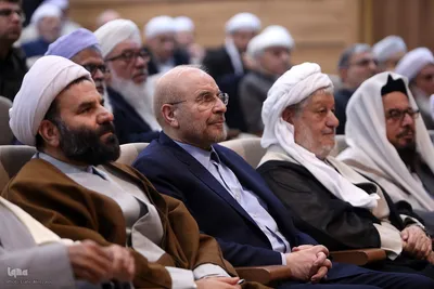 دیدار جمعی از علمای اهل سنت با رئیس مجلس