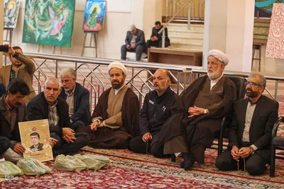 مراسم اربعین شهدای حمله تروریستی کرمان‎