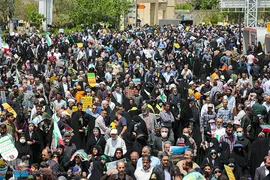 راهپیمایی روز قدس در شیراز