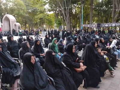 مجلس عزاداری خانوادگی اباعبدلله الحسین(ع) در اهر