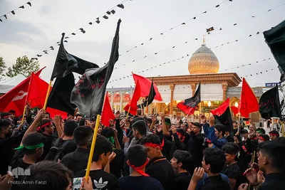 عزاداری نوجوانان به مناسبت روز قاسم‎
