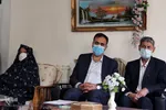 دیدار با خانواده شهید «مهدی اثنی عشری» شهید شاخص هنرمند استان فارس‎‎