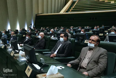 ارتباط تصویری نمایندگان مجلس با رهبر انقلاب