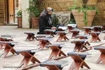ترتیل‌خوانی قرآن در محله عودلاجان تهران