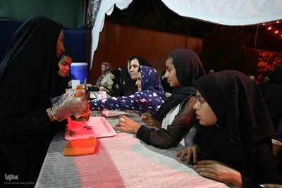 عزاداری شب اربعین در موکب انصارالمهدی(عج) شهرک سعدی شیراز
