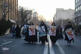 مراسم تشیع پیکر شهید سپهبد حاج قاسم سلیمانی در دانشگاه تهران