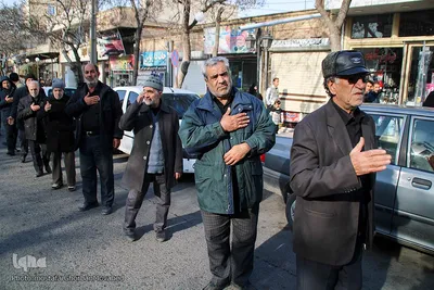 سوگواری شهادت حضرت فاطمه زهرا(س) در اهر