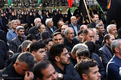 تجمع بزرگ عزاداران حسینی در شهرستان اهر