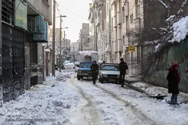 تهران چهار روز پس از بحران بارش برف 