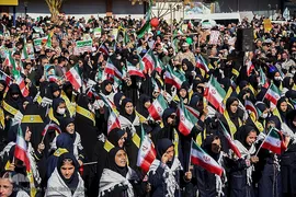 راهپیمایی یوم‌الله ۲۲ بهمن در شیراز