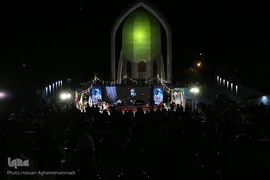 مراسم اختتامیه شانزدهمین جشنواره بین‌المللی فیلم «مقاومت» در باغ موزه دفاع مقدس