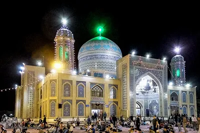 جشن مبعث درحرم امام موسی کاظم برادر امام رضا علیه السلام
