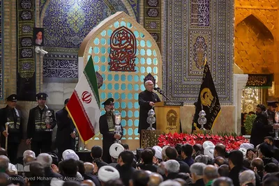 مراسم شام غریبان شهادت امام رضا(ع)