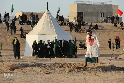 مراسم تعزیه در نوش‌آباد