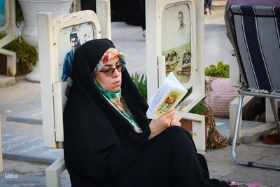 مراسم دعای عرفه در گلستان شهدای اصفهان