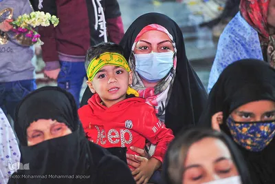 جشن نیمه شعبان در حرم علی بن مهزیار