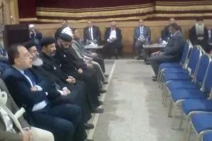بالصور.. تلاوة القرآن في جمعية الشبان المسيحية بعزاء لشهداء الروضة