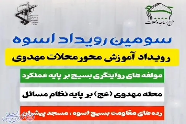 برگزاری سومین رویداد آموزش‌محور محلات مهدوی «اسوه» در رامسر