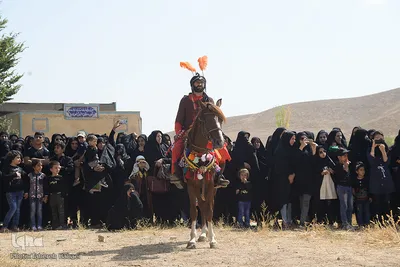 عاشورای حسینی در روستای مرغملک استان چهارمحال و بختیاری