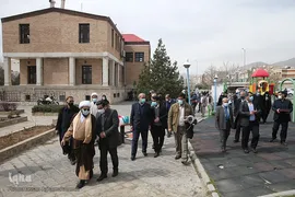 مراسم درختکاری گرامیداشت پیرغلامان اهل بیت(ع) در بوستان «باغ نو» فرهنگسرای تهران