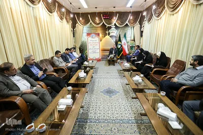 نشست خبری معاون فرهنگی آستان حضرت عبدالعظیم حسنی (س)