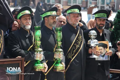 حال و هوای مسجد مقدس جمکران در روز شهادت امام حسن عسکری(ع)