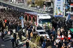تشییع ۶ شهید گمنام دوران دفاع مقدس در البرز