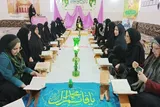 محفل انس با قرآن ویژه بانوان در بندرماهشهر برگزار شد + عکس