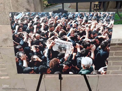 برپایی نخستین نمایشگاه عکس "در سوگ خورشید" در شهرستان اهر 