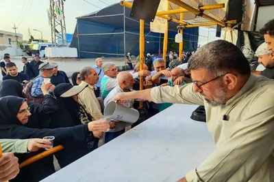 گزارش تصویری فعالیت موکب اوقاف مازندران در شهر مقدس سامرا