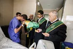 عیادت خادمان حرم حضرت شاهچراغ(ع) از بیماران