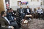 دیدار مسئولان جهاددانشگاهی سمنان با خانواده شهید نیک ذات‎