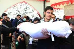 مراسم تشییع و تدفین شهید گمنام در دانشگاه هنر اسلامی تبریز‎