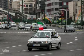 راهپیمایی ماشینی ۲۲بهمن