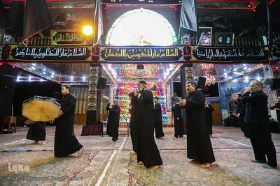 آیین عزاداری محرم در حسینیه کربلایی ها