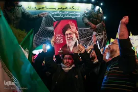 تشییع پیکر سردار شهید حاج مجید خادمی در تهران