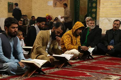 محفل انس با قرآن مهاجرین خارجی مقیم یزد