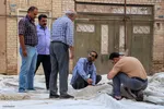 آیین سنتی پوش کشی در خانه امام حسینی یزد‎