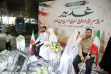 عکس | جشن ازدواج دو زوج جانفدا در تجمع شبانه اهواز