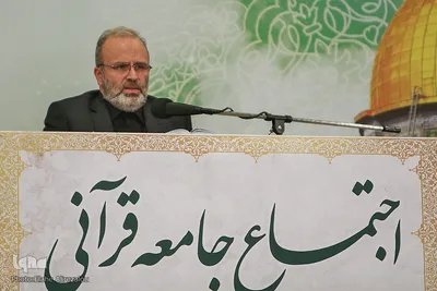 اجتماع جامعه قرآنی در حمایت از مردم مظلوم غزه