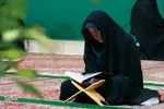 آیین جزءخوانی قرآن در حسینیه ارشاد اصفهان