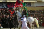 مراسم خیمه‌سوزان و مقتل‌خوانی در خمینی‌شهر اصفهان