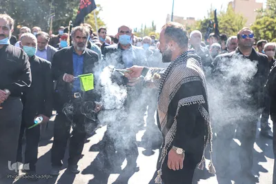پیاده روی جا ماندگان اربعین در تبریز