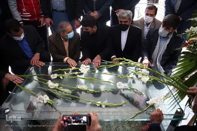 مراسم یادواره شهید فهمیده و شهدای دانش‌آموز در قطعه 24گلزار شهدای بهشت زهرا تهران